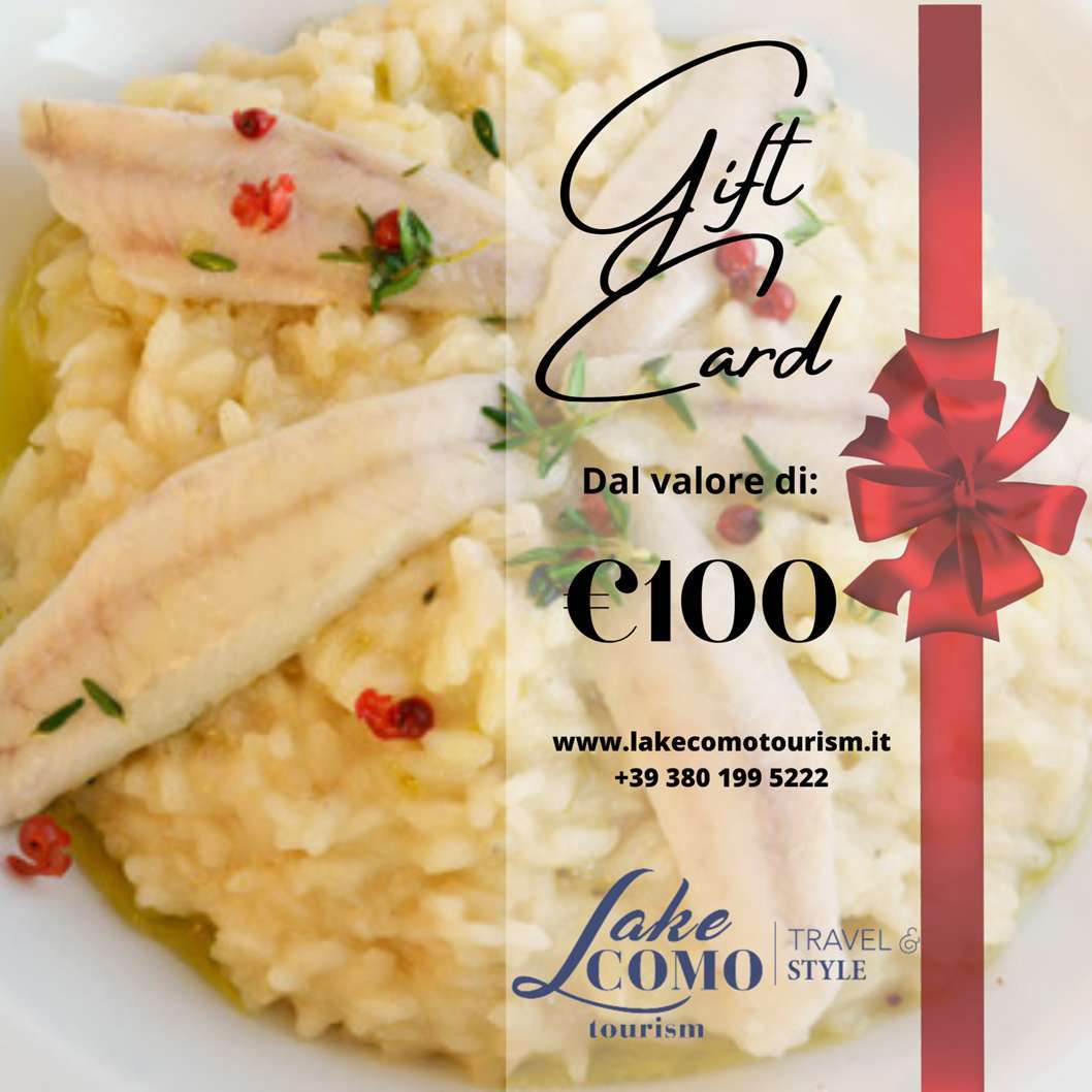 Gift Card 100€ Lake Como Tourism
