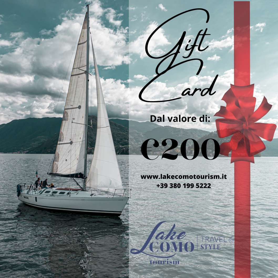 Gift Card 200€ Lake Como Tourism