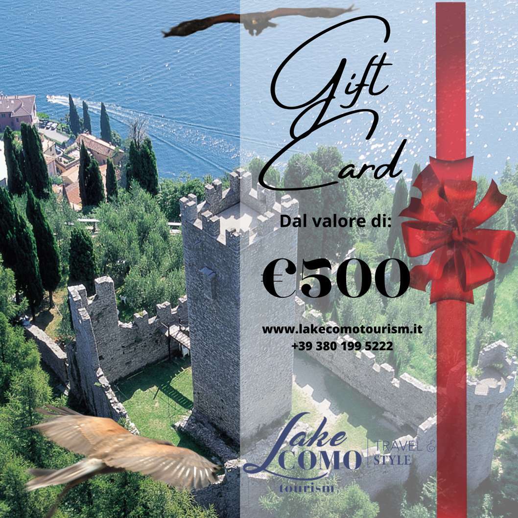 Gift Card 500€ Lake Como Tourism